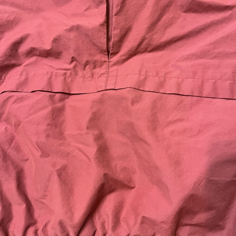 Columbia Omni-Tech Firewood Bomber Jacket Womens Size Medium Red Packable Hood - Picture 10 of 14